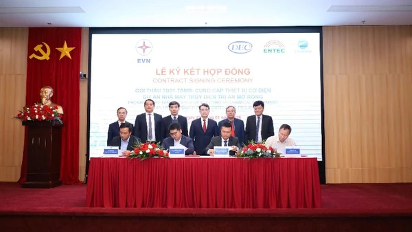 Toàn cảnh Lễ ký kết.