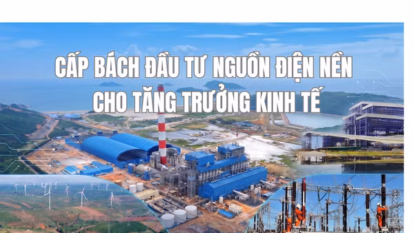 Cấp bách đầu tư nguồn điện nền cho tăng trưởng kinh tế