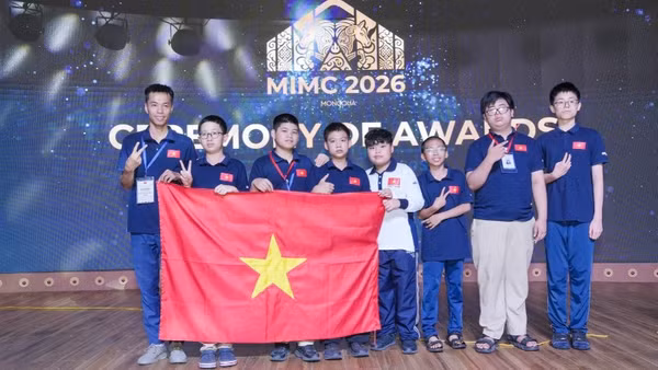 Các học sinh của Trường Ngôi Sao Hoàng Mai đã xuất sắc giành huy chương tại Kỳ thi Toán học Quốc tế lần thứ 26 (MIMC 2026).