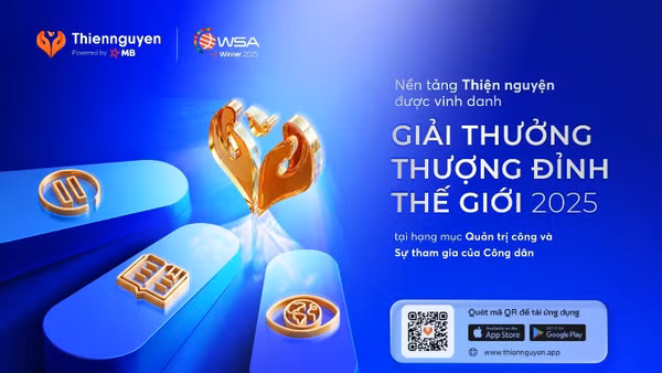 Nền tảng Thiện nguyện của Việt Nam được vinh danh tại World Summit Awards 2025 