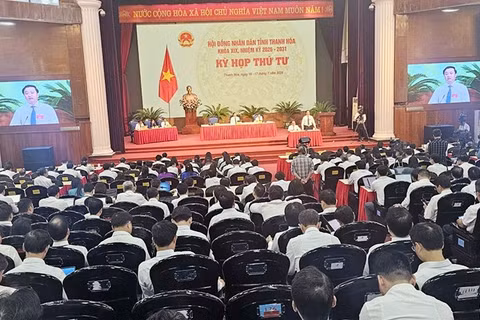 Quang cảnh phiên chất vấn.