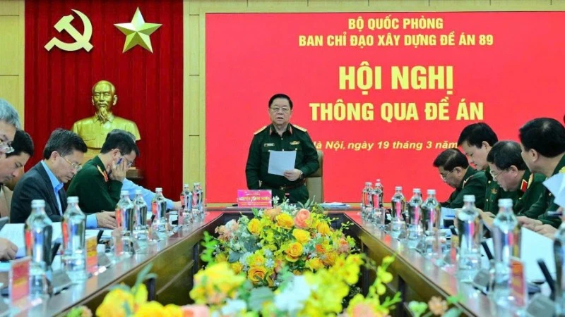 Đại tướng Nguyễn Trọng Nghĩa chủ trì hội nghị xây dựng Đề án 89 về bảo vệ tư tưởng Đảng