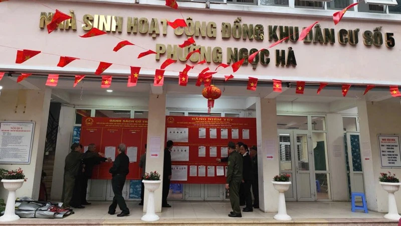 Cựu Chiến Binh Gương Mẫu, Tích Cực Tham Gia Chuẩn Bị Và Tổ Chức Bầu Cử