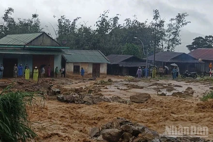 26 hộ dân, với 116 khẩu ở thôn Bung Tôn (xã Đăk Plô) nằm trong vùng nguy hiểm đã được di dời đến nơi ở an toàn. 