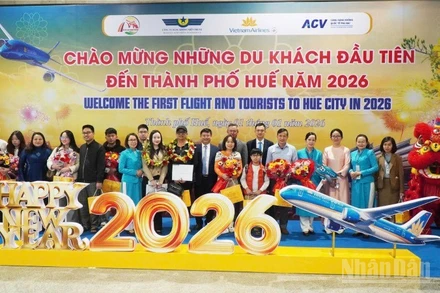 Huế đón những du khách đầu tiên trong năm 2026.