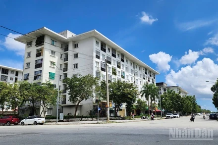 Một dự án nhà ở xã hội trên địa bàn thành phố Huế.