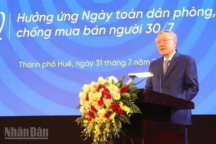 Phó Thủ tướng Thường trực Nguyễn Hòa Bình phát động Phong trào toàn dân phòng, chống mua bán người.