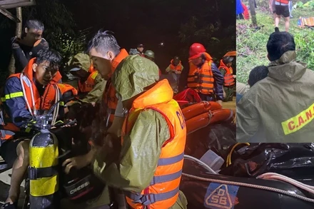 Qua một đêm lực lượng chức năng đã tìm thấy, đưa nạn nhân về với gia đình.