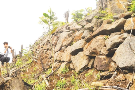 Di tích Trường Lũy còn sót lại cho đến ngày nay.