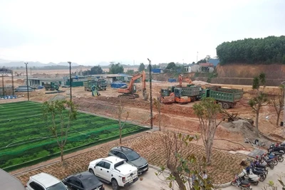 Khi được giao đủ mặt bằng, Công ty cổ phần Viglacera Thái Nguyên hoàn thiện hạ tầng Khu công nghiệp Sông Công II giai đoạn 2 chỉ trong vòng 12 tháng.