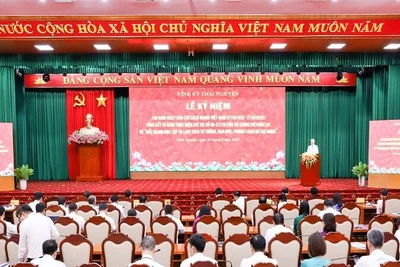 Thái Nguyên long trọng kỷ niệm 100 Báo chí Cách mạng Việt Nam.
