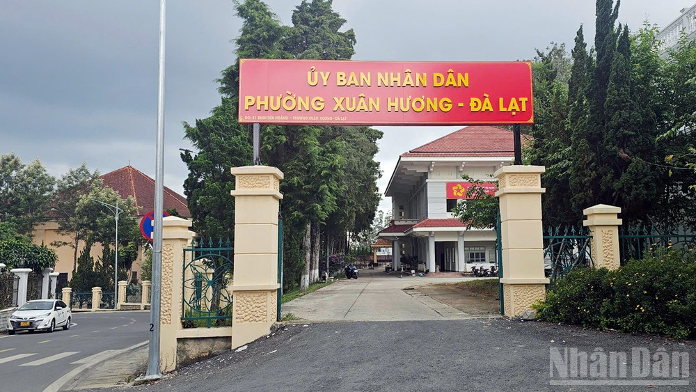 Phường Xuân Hương-Đà Lạt là một trong 6 phường, xã được chọn vận hành thử nghiệm mô hình tổ chức chính quyền cấp xã mới tỉnh Lâm Đồng, tổ chức ngày 23/6. ndo_br_1-9732.jpg