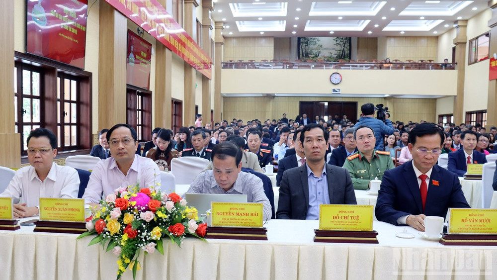 Đại biểu tham dự hội nghị. ndo_br_28.jpg