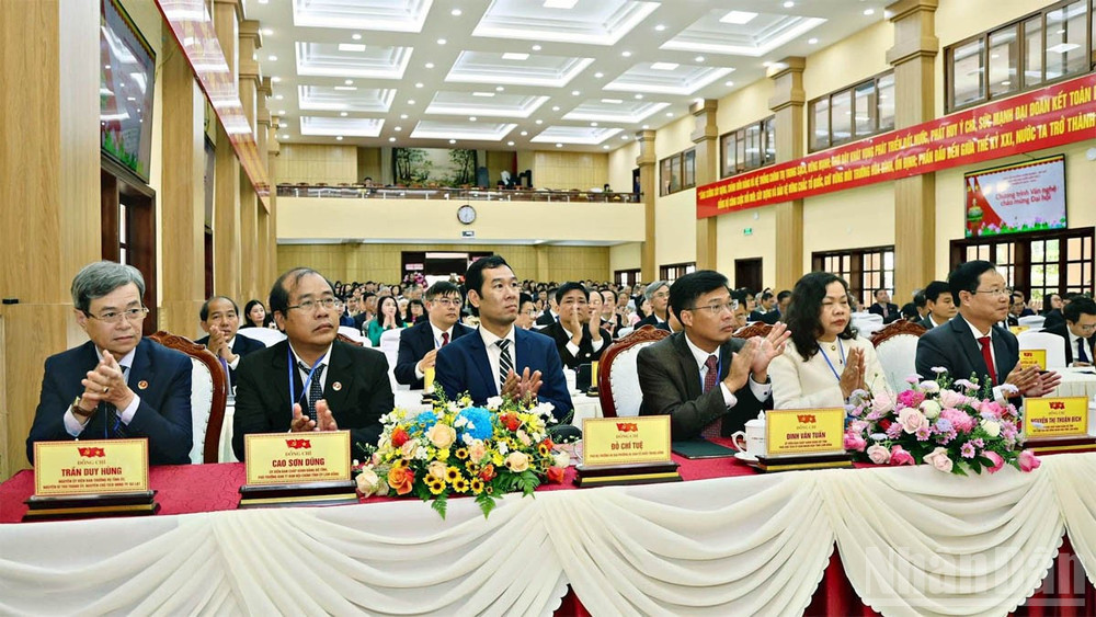 Đại biểu tham dự đại hội. ndo_br_13.jpg