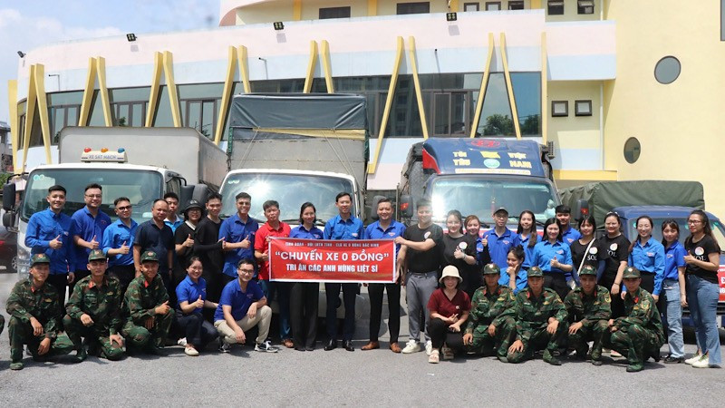 Ngay sau khi tiếp nhận, các phần quà nhanh chóng được Tỉnh đoàn Bắc Ninh phối hợp Câu lạc bộ Chuyến xe “0 đồng” chuyển tới các địa phương.