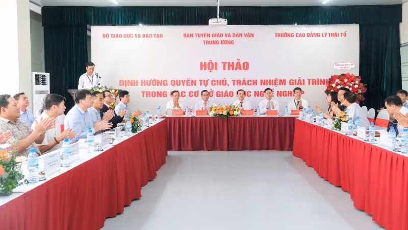 Quang cảnh hội thảo.