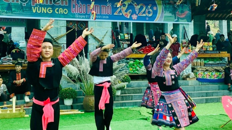 Lan tỏa bản sắc văn hóa dân tộc trong những ngày đầu Xuân.