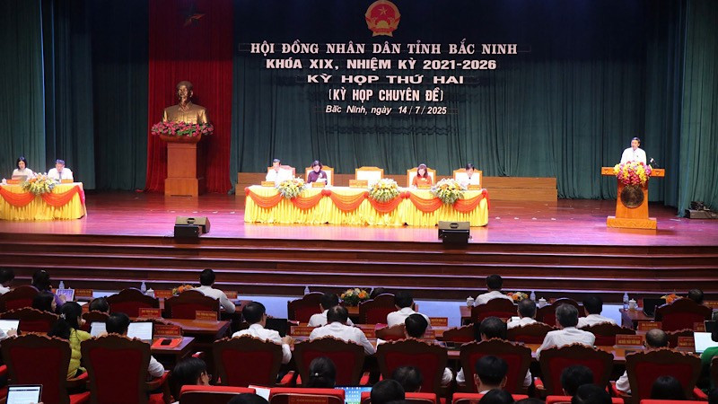 Quang cảnh kỳ họp.