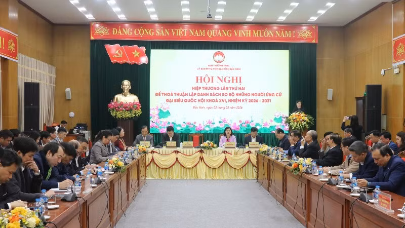 Quang cảnh hội nghị hiệp thương lần 2.