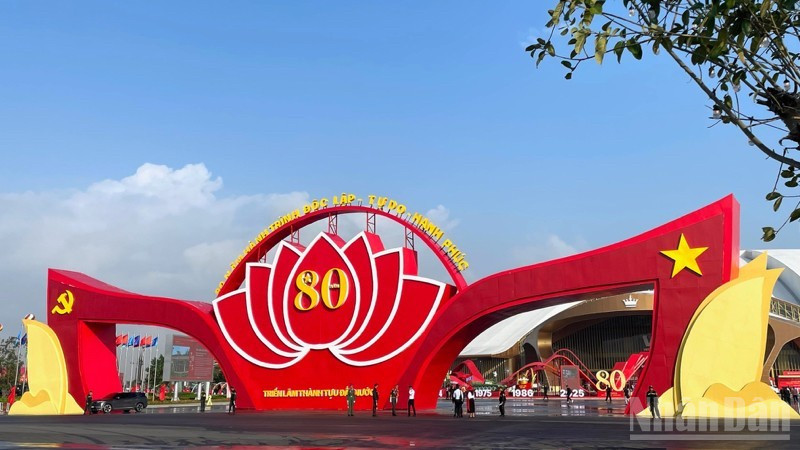 Lễ bế mạc triển lãm thành tựu đất nước sẽ diễn ra vào tối 15/9. 