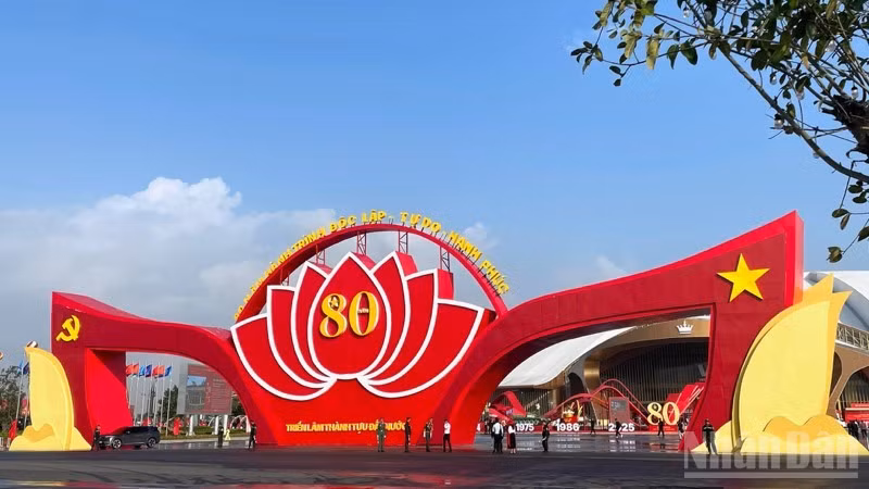 Lễ bế mạc triển lãm thành tựu đất nước sẽ diễn ra vào tối 15/9. 