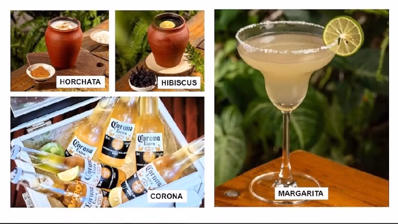 Đồ uống Mexico mang đến trải nghiệm đậm chất Mỹ Latinh. (Ảnh: TL)
