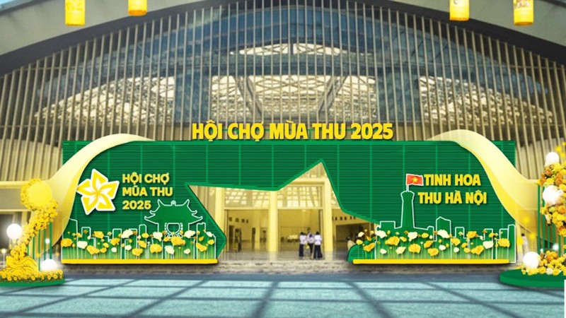 Hội chợ Mùa thu được tổ chức tại Trung tâm Triển lãm Việt Nam (Đông Anh, Hà Nội).