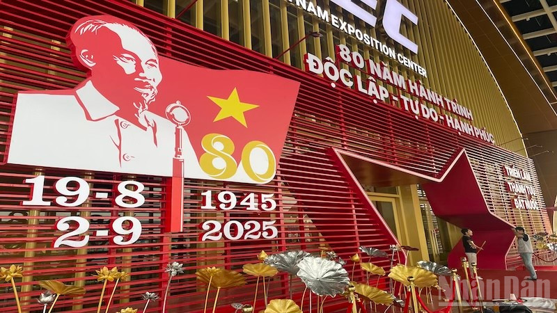 Triển lãm “80 năm hành trình Độc lập-Tự do-Hạnh phúc” sẽ diễn ra từ 28/8 đến 5/9. 