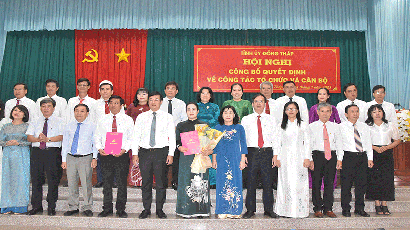 Ra mắt Ban Chấp hành Đảng bộ các cơ quan Đảng tỉnh Đồng Tháp.
