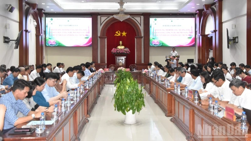 Đồng Tháp: Khoa học công nghệ là động lực tăng trưởng hai con số