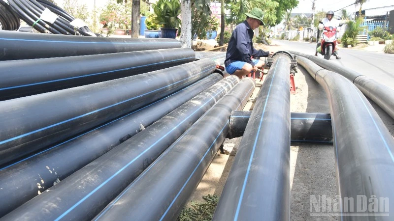 Đồng Tháp tăng cường cấp nước Tết 2026, khởi công nhà máy nước thô 1.800 tỷ đồng