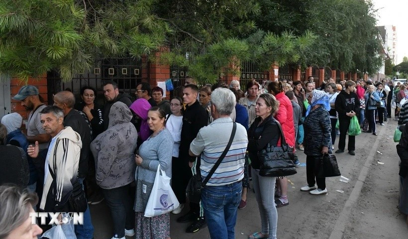 Quốc hội Ukraine thông qua dự luật cho phép công dân có đa quốc tịch. (Ảnh: Tân Hoa xã/TTXVN)