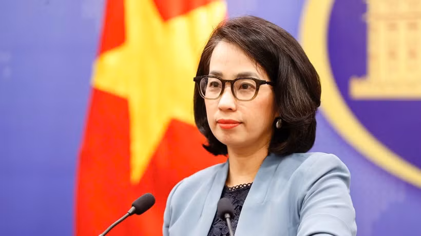 Người Phát ngôn Bộ Ngoại giao Việt Nam Phạm Thu Hằng. (Ảnh: BNG)