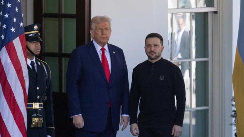 Tổng thống Mỹ D.Trump đón tiếp Tổng thống Ukraina Volodymyr Zelensky tại Nhà Trắng ngày 28/2/2025. (Ảnh: THX)
