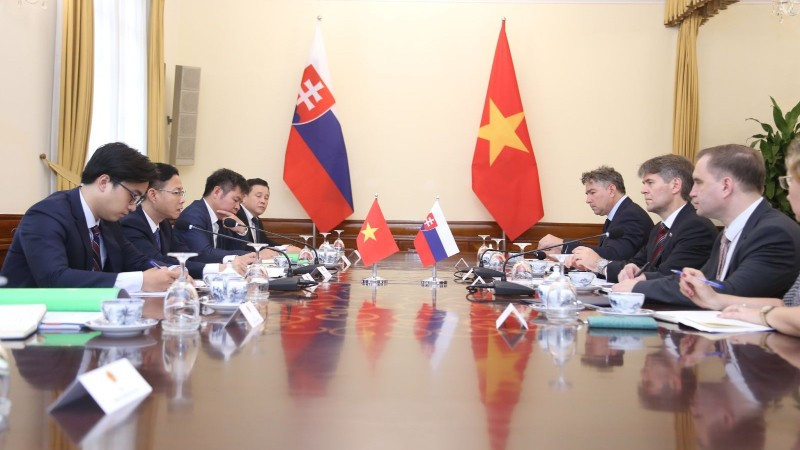 Tham vấn chính trị Slovakia-Việt Nam. (Ảnh: BNG)