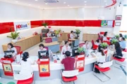 Phòng giao dịch của HDBank.