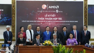 Thành phố Hồ Chí Minh và Tập đoàn AMD ký kết hợp tác
