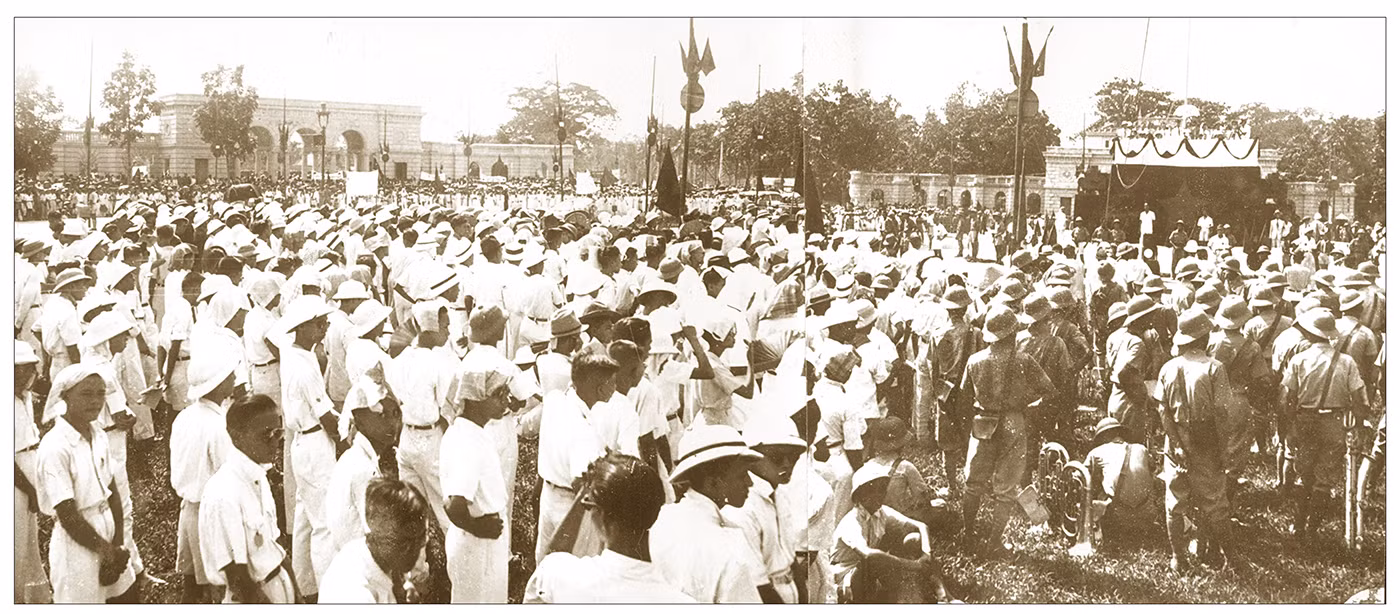 Mùa thu lịch sử hào hùng 75 năm trước -0