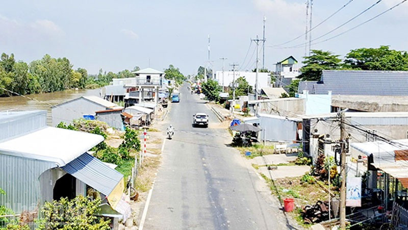 Đường tỉnh 945. (Ảnh: An Giang online)