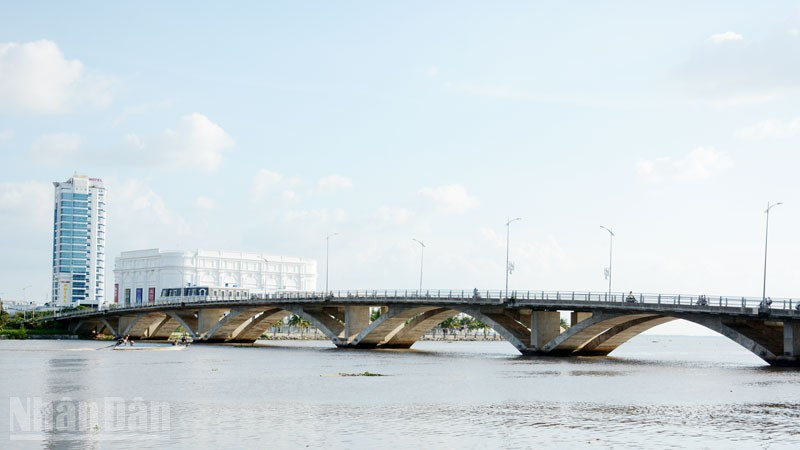 Một góc phường Rạch Giá, tỉnh An Giang.