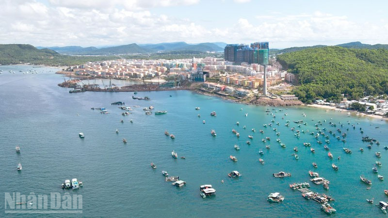 Một góc An Thới, đặc khu Phú Quốc.