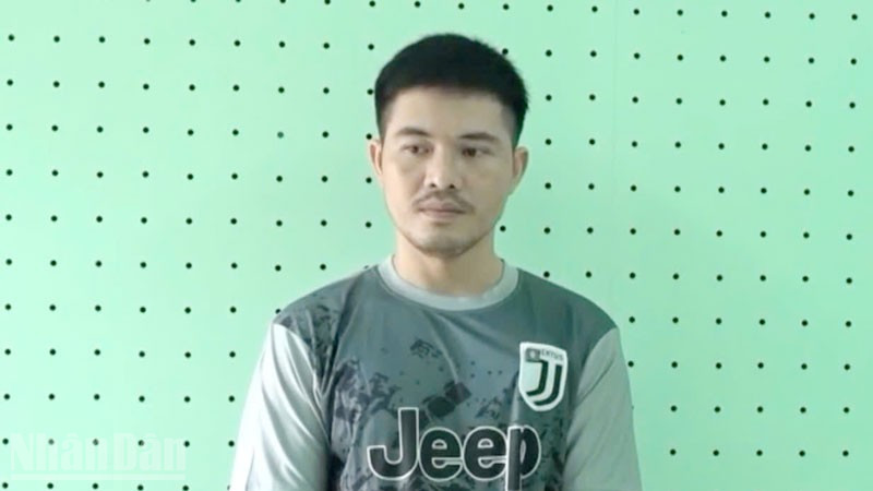 Bị can Hồ Văn Đức.