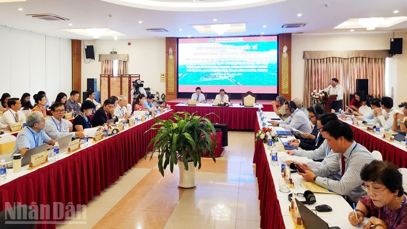 Quang cảnh hội thảo. 