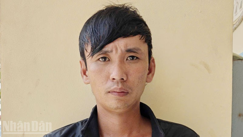 Bị can Nguyễn Văn Khanh. (Ảnh: Cổng TTĐT Công an An Giang)