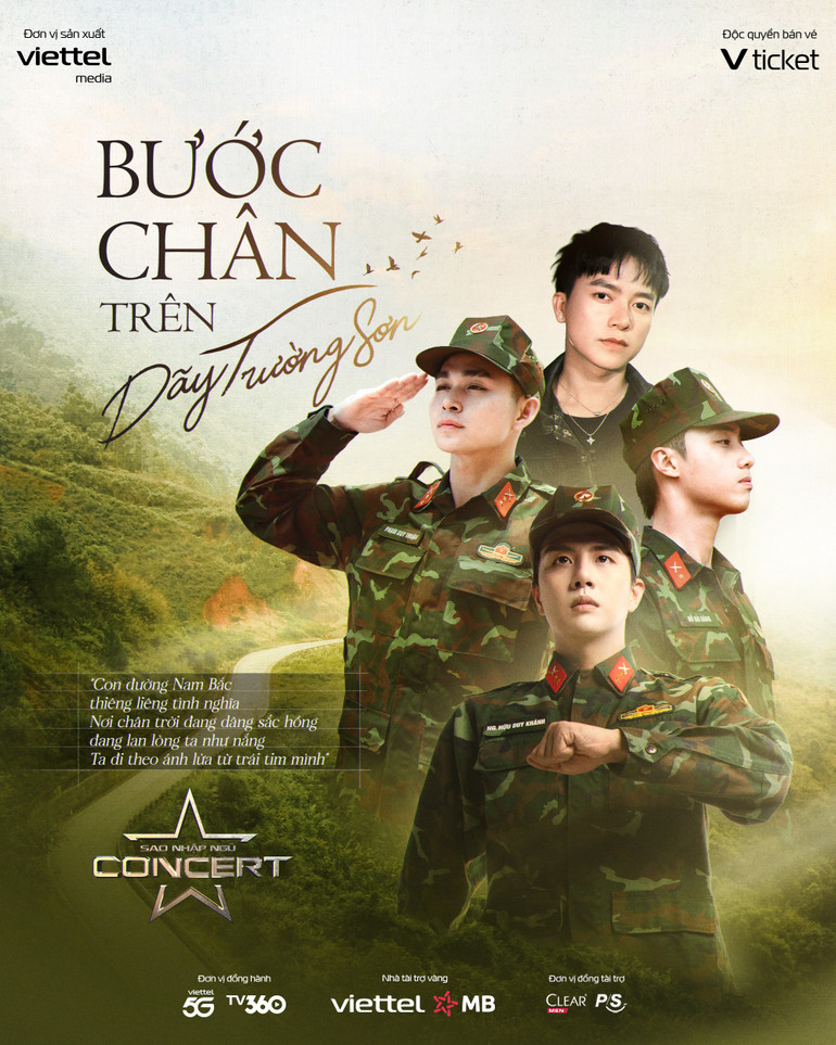Nhiều nghệ sĩ tham gia concert từng xuất hiện trong chương trình truyền hình thực tế "Sao nhập ngũ". anh-1-2.jpg