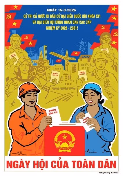 Bầu cử đại biểu Quốc hội khóa XVI và đại biểu Hội đồng nhân dân các cấp nhiệm kỳ 2026-2031