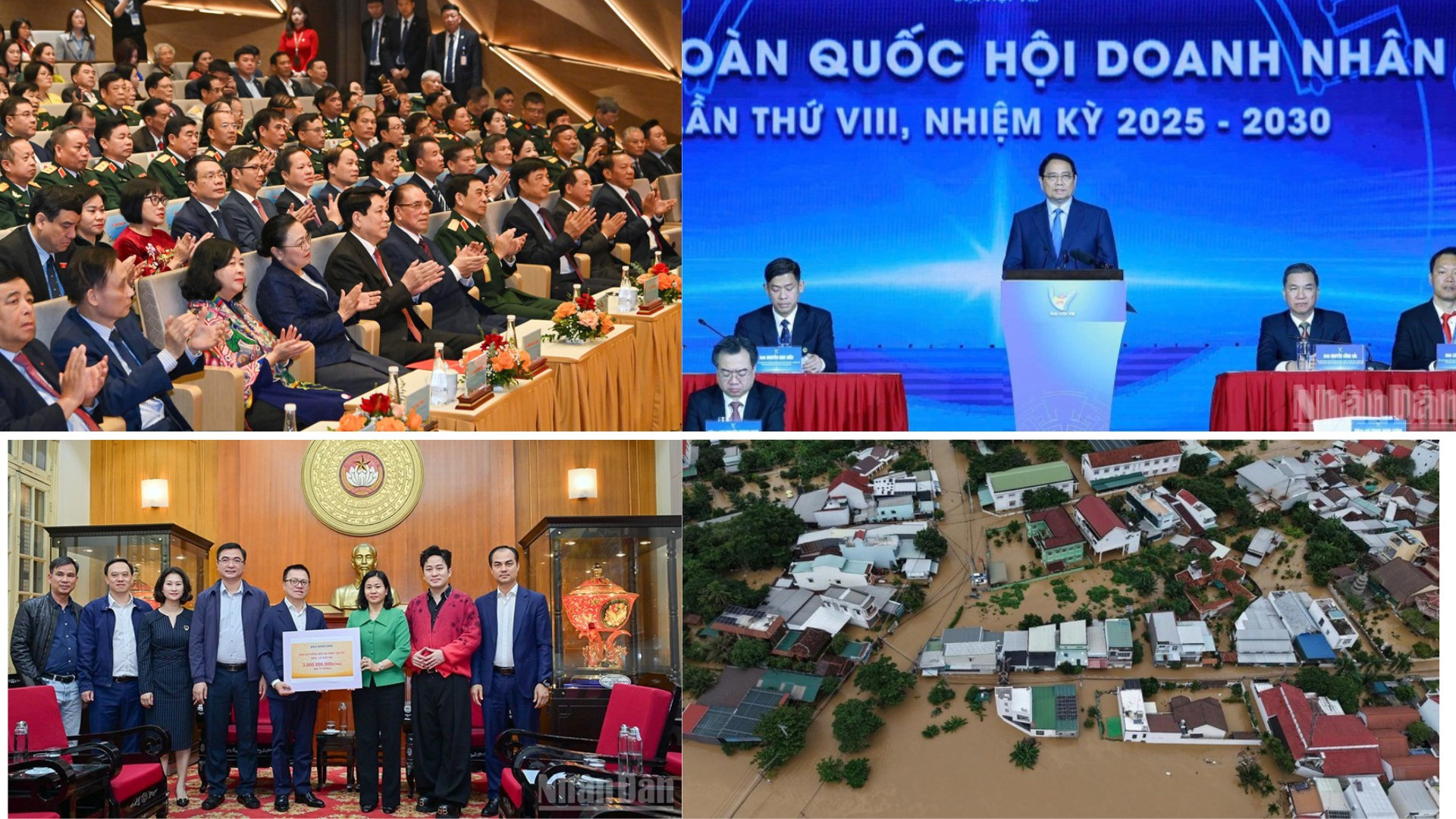 Tin nổi bật ngày 27/11: Chủ tịch nước dự Lễ kỷ niệm 50 năm Quốc khánh Lào và 105 năm ngày sinh Chủ tịch Kaysone Phomvihane; Tăng cường sự lãnh đạo của Đảng trong phòng ngừa, ứng phó, khắc phục hậu quả thiên tai