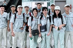 Lao động đi làm việc ở nước ngoài theo hợp đồng tại Đài Loan (Trung Quốc). (Ảnh minh họa Colab)