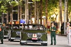 Sắn sàng trước giờ tổng duyệt. Ảnh: CTV