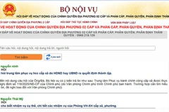 Giải đáp thông tin về hoạt động của chính quyền địa phương 2 cấp 